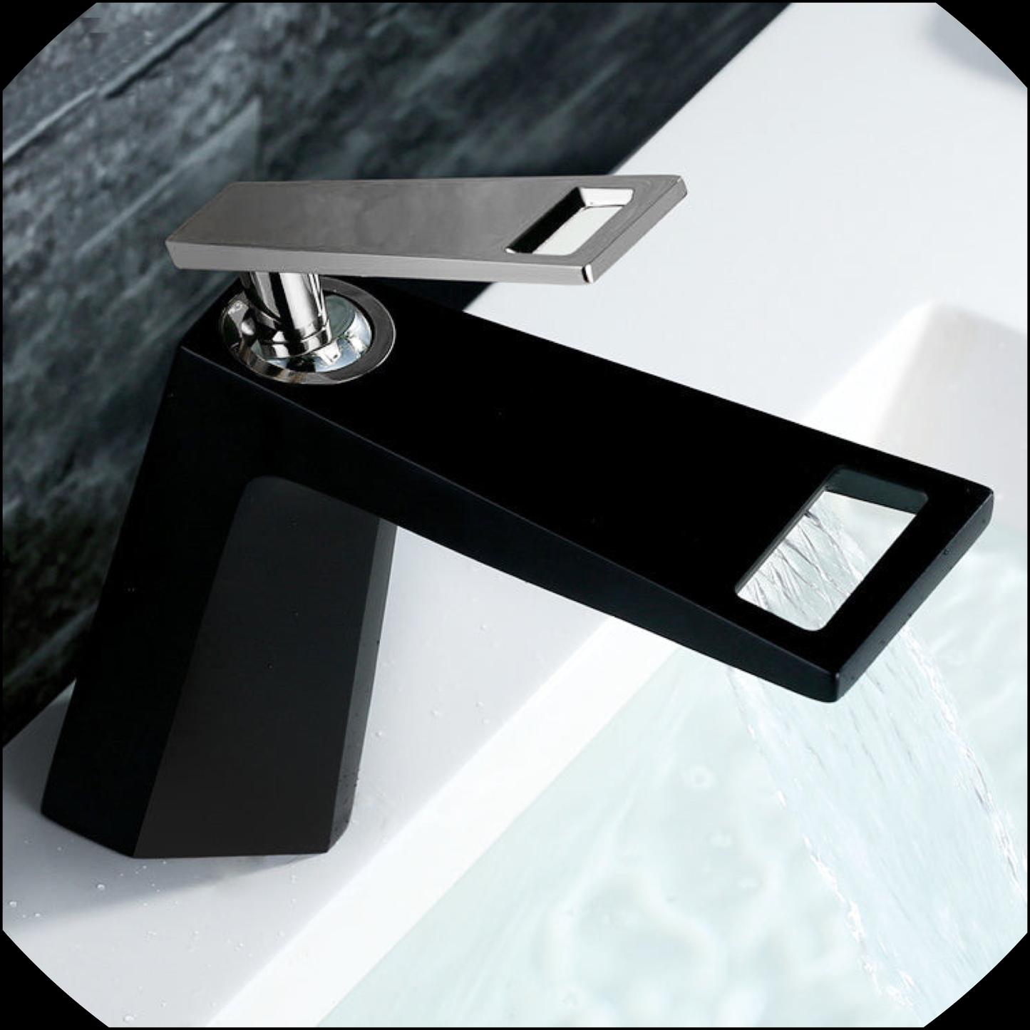 "Zipper" Deck Mounted Universal Faucet