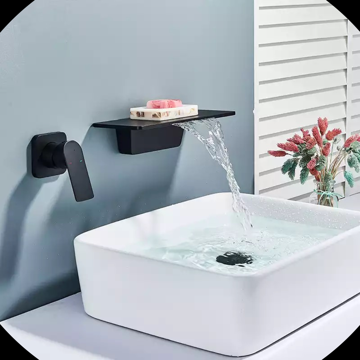 “Niagara” Wall Mounted WaterFall Basin