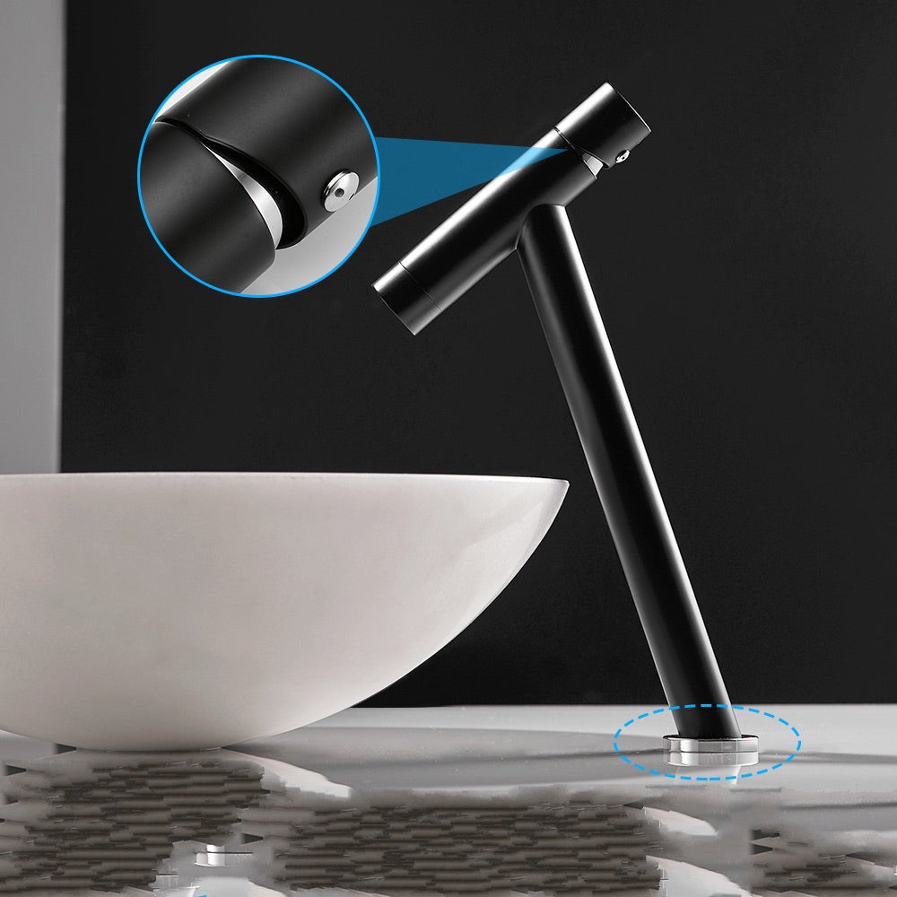 "Pisa Tower"     Diagonal Deck Faucet